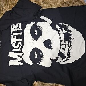 Misfits Tagless Crew Neck 100% Cotton Tee Shirts NWT ~ Large